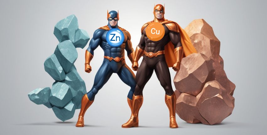 copper vs zinc
