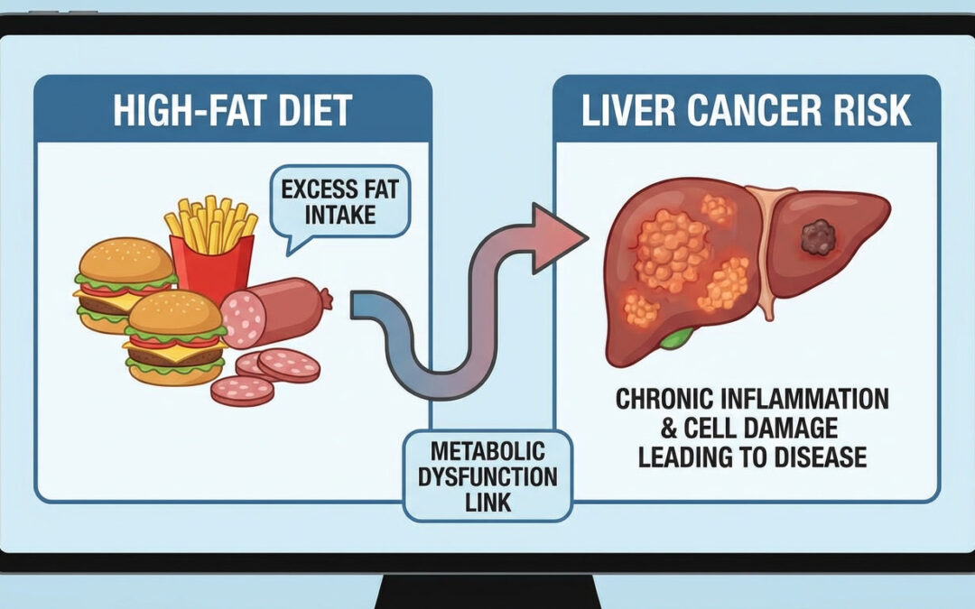 How High-Fat Diets Prime the Liver for Cancer