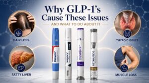 how to treat glp-1 issues like muscle loss and hair loss