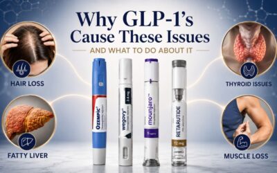 GLP-1 Issues Like Muscle Loss, Hair Loss, and Fatty Liver, and How to Prevent Them