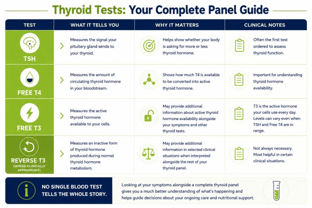 thyroid test panel
